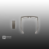 Ray-Ban Display Глянцевый Песочный с Прозрачно-Серыми Линзами